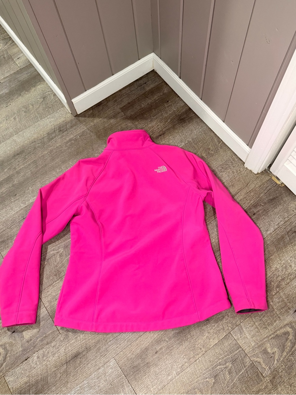 The North Face Women's Pink Softshell Jacket Size Large - Picture 6 of 12